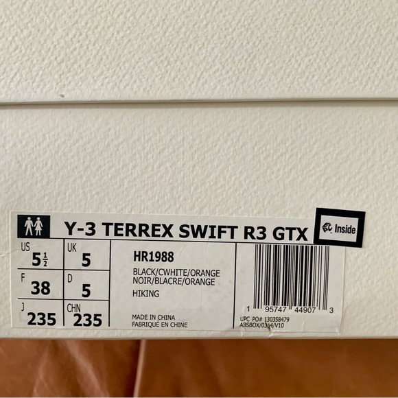 Adidas Y3 Terrex Swift R3 Gore-Tex Yohji Yamamoto Sneakers - Picture 12 of 13